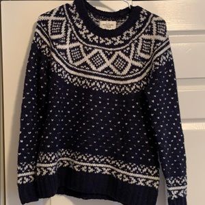 Fair Isle Abercrombie sweater